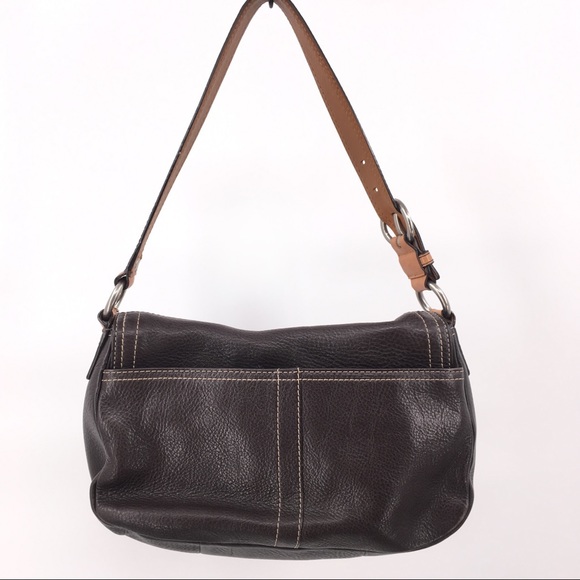 Coach Bags Coach Dark Brown Leather Shoulder Bag F2336 Poshmark